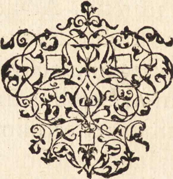 An illustration from Icones qvinqvaginta virorvm illustrium, doctrina & eruditione praestantium, 1597, leaf 71