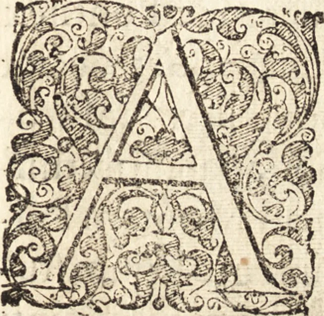 An illustration from Icones qvinqvaginta virorvm illustrium, doctrina & eruditione praestantium, 1597, leaf 86