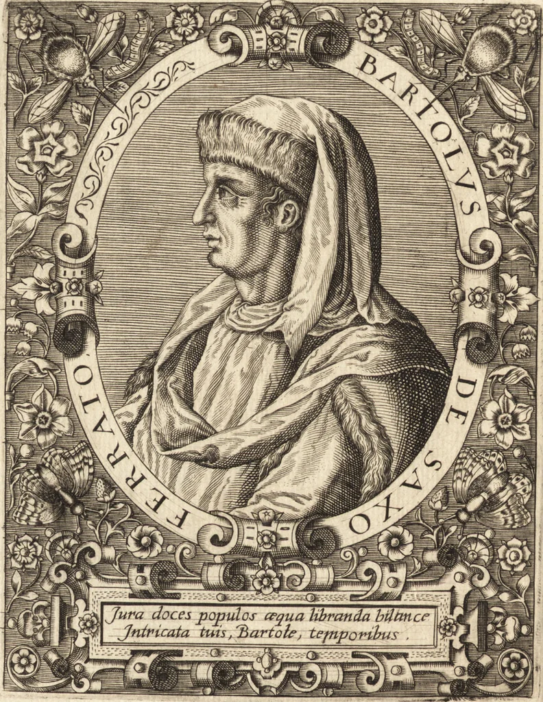 An illustration from Icones qvinqvaginta virorvm illustrium, doctrina & eruditione praestantium, 1597, leaf 95