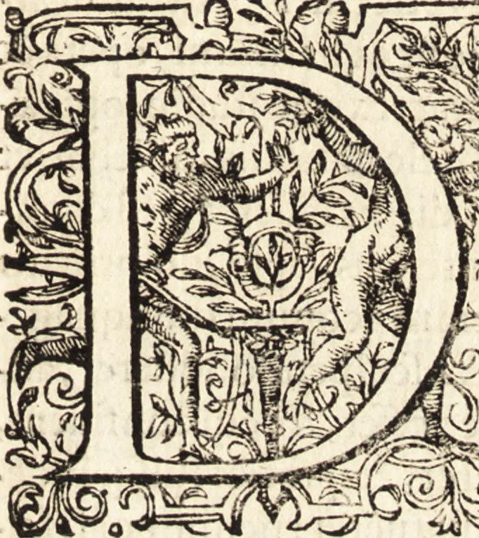 An illustration from Icones qvinqvaginta virorvm illustrium, doctrina & eruditione praestantium, 1597, leaf 10