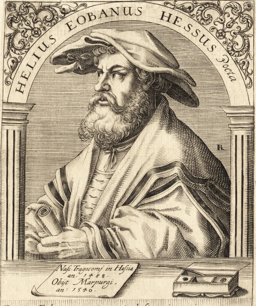 An illustration from Icones qvinqvaginta virorvm illustrium, doctrina & eruditione praestantium, 1597, leaf 139