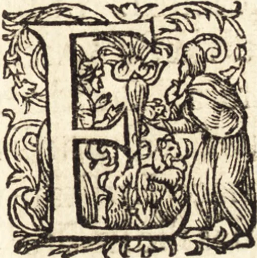 An illustration from Icones qvinqvaginta virorvm illustrium, doctrina & eruditione praestantium, 1597, leaf 170
