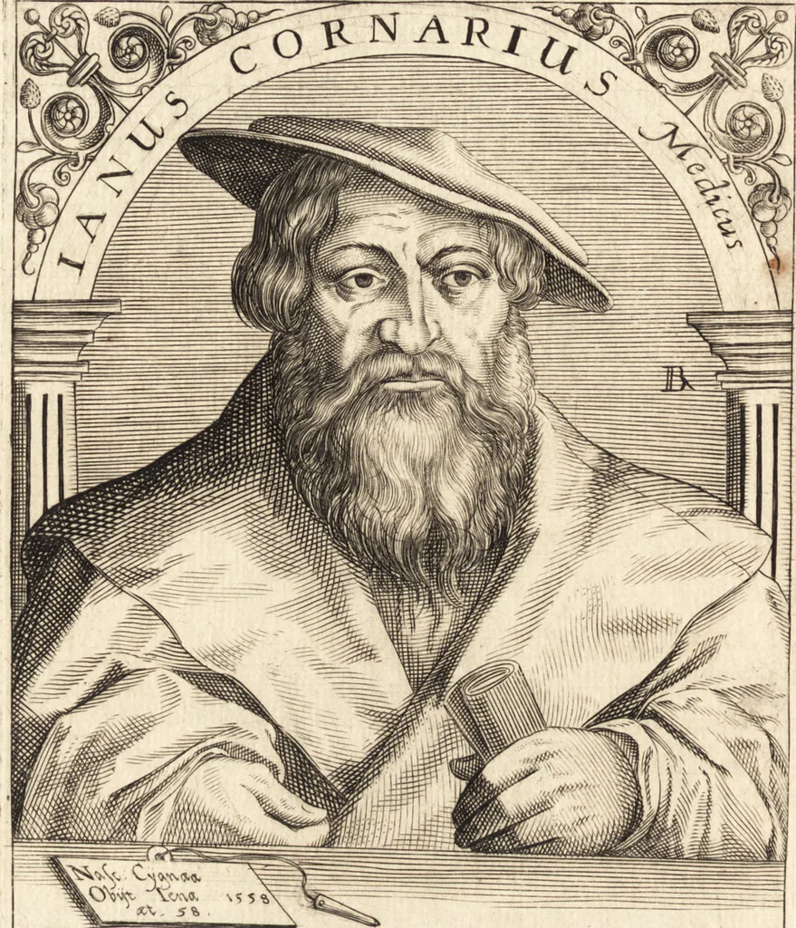 An illustration from Icones qvinqvaginta virorvm illustrium, doctrina & eruditione praestantium, 1597, leaf 179