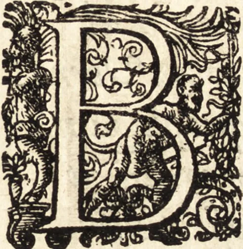 An illustration from Icones qvinqvaginta virorvm illustrium, doctrina & eruditione praestantium, 1597, leaf 190