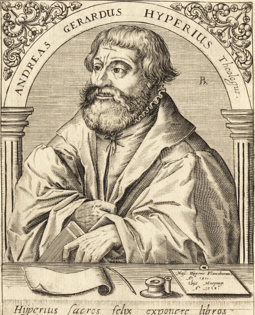 An illustration from Icones qvinqvaginta virorvm illustrium, doctrina & eruditione praestantium, 1597, leaf 249