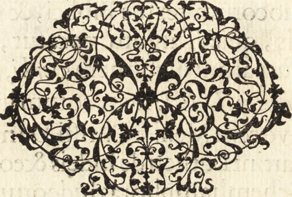 An illustration from Icones qvinqvaginta virorvm illustrium, doctrina & eruditione praestantium, 1597, leaf 299