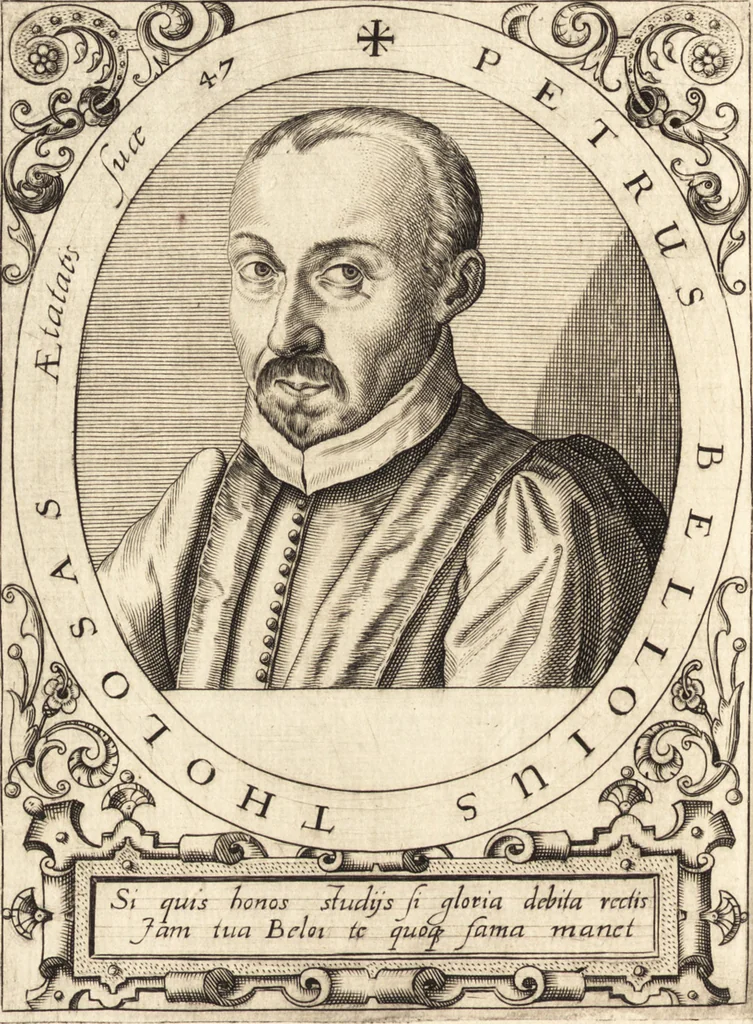 An illustration from Icones qvinqvaginta virorvm illustrium, doctrina & eruditione praestantium, 1597, leaf 309