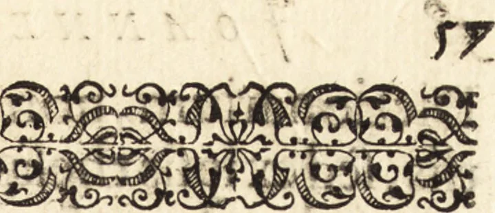 An illustration from Icones qvinqvaginta virorvm illustrium, doctrina & eruditione praestantium, 1597, leaf 416