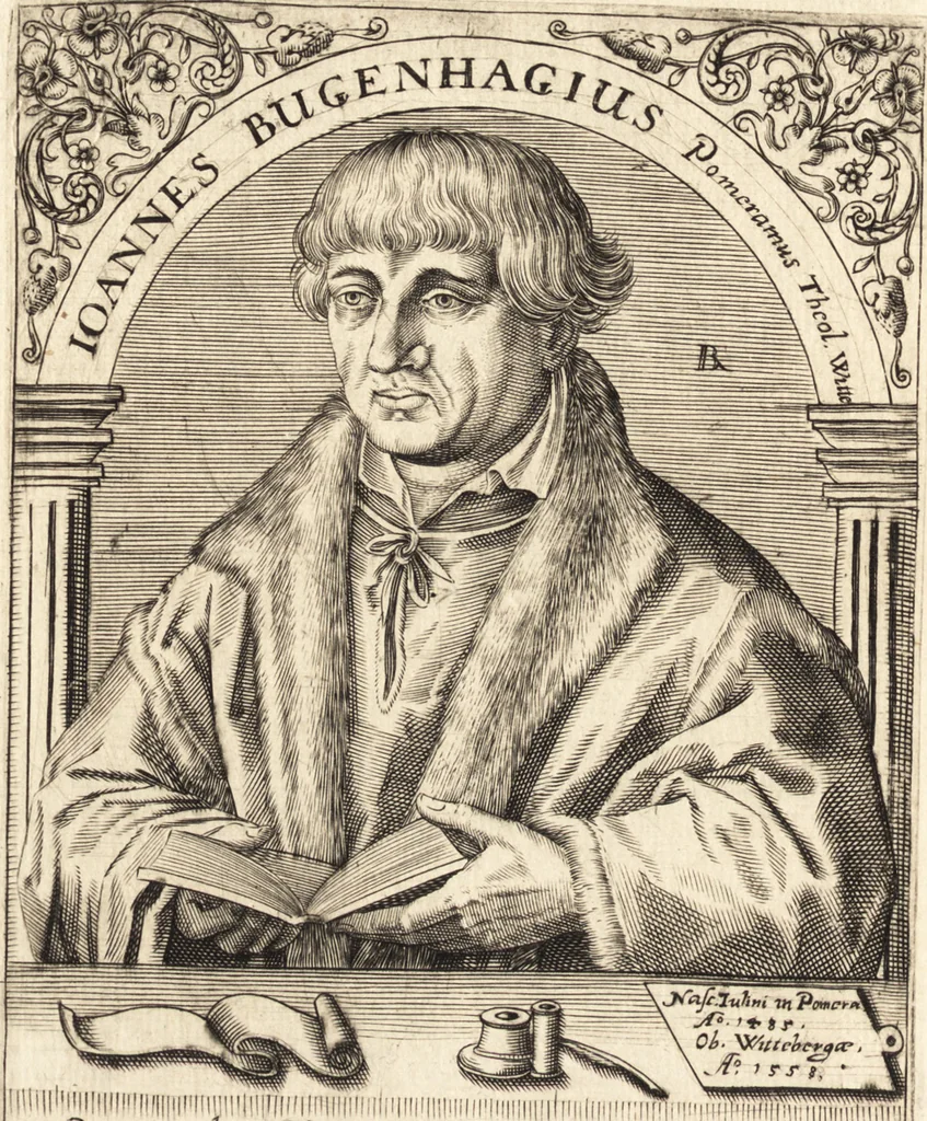 An illustration from Icones qvinqvaginta virorvm illustrium, doctrina & eruditione praestantium, 1597, leaf 419