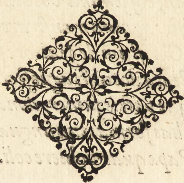 An illustration from Icones qvinqvaginta virorvm illustrium, doctrina & eruditione praestantium, 1597, leaf 423