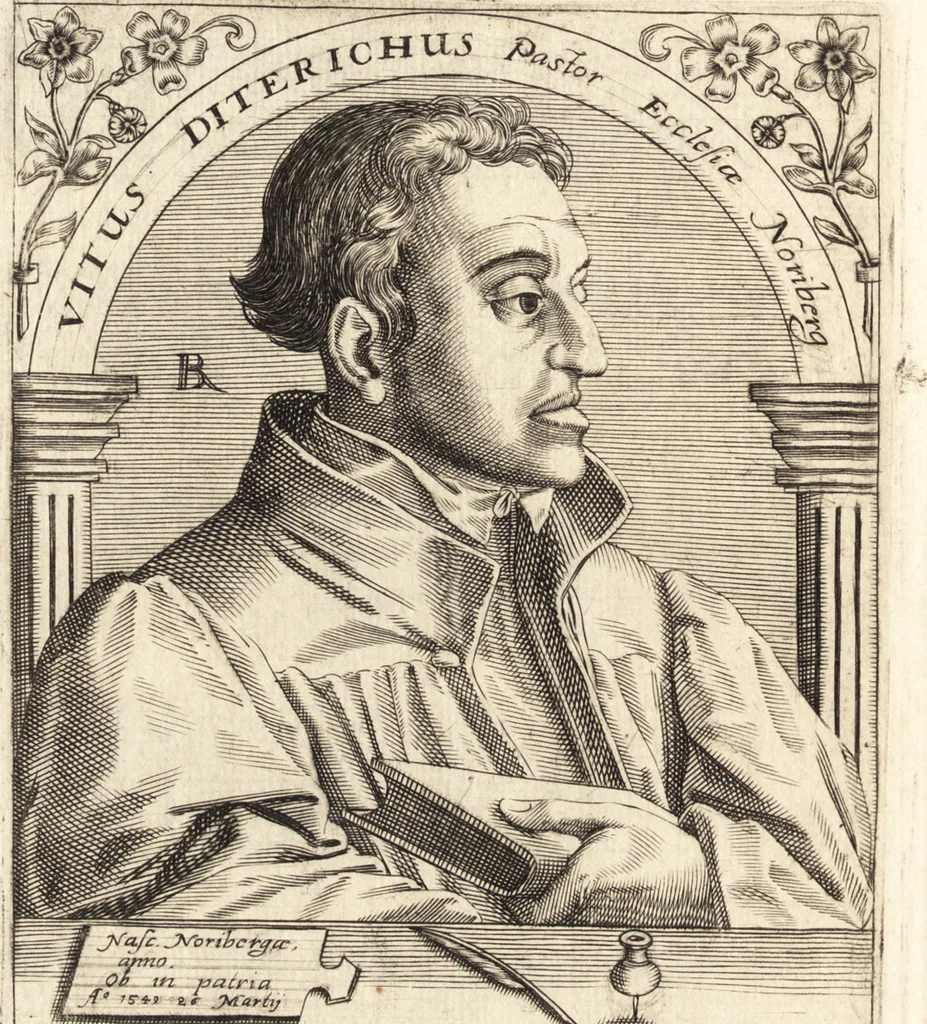 An illustration from Icones qvinqvaginta virorvm illustrium, doctrina & eruditione praestantium, 1597, leaf 425