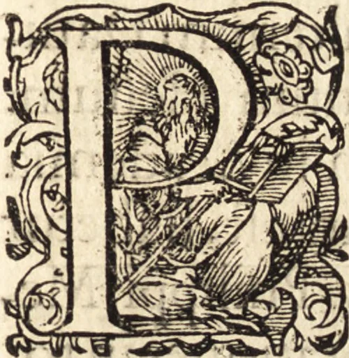An illustration from Icones qvinqvaginta virorvm illustrium, doctrina & eruditione praestantium, 1597, leaf 426