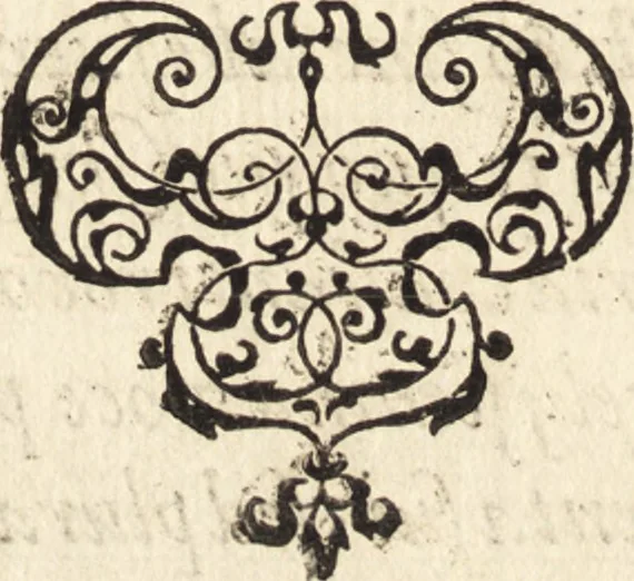 An illustration from Icones qvinqvaginta virorvm illustrium, doctrina & eruditione praestantium, 1597, leaf 429