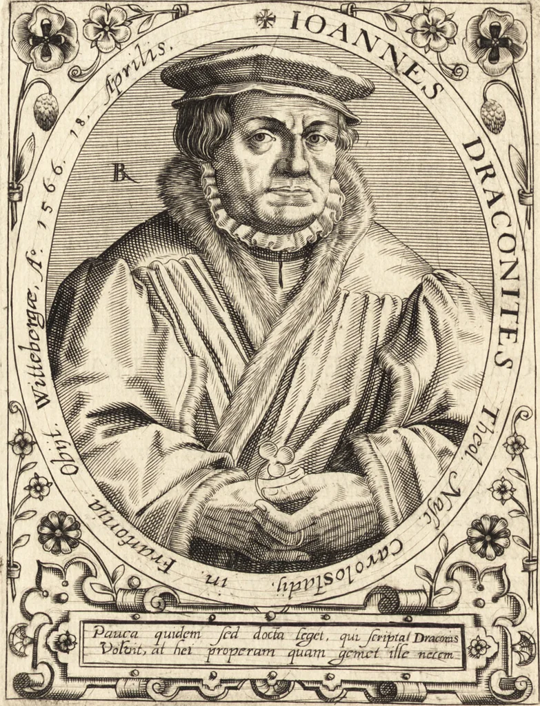 An illustration from Icones qvinqvaginta virorvm illustrium, doctrina & eruditione praestantium, 1597, leaf 435