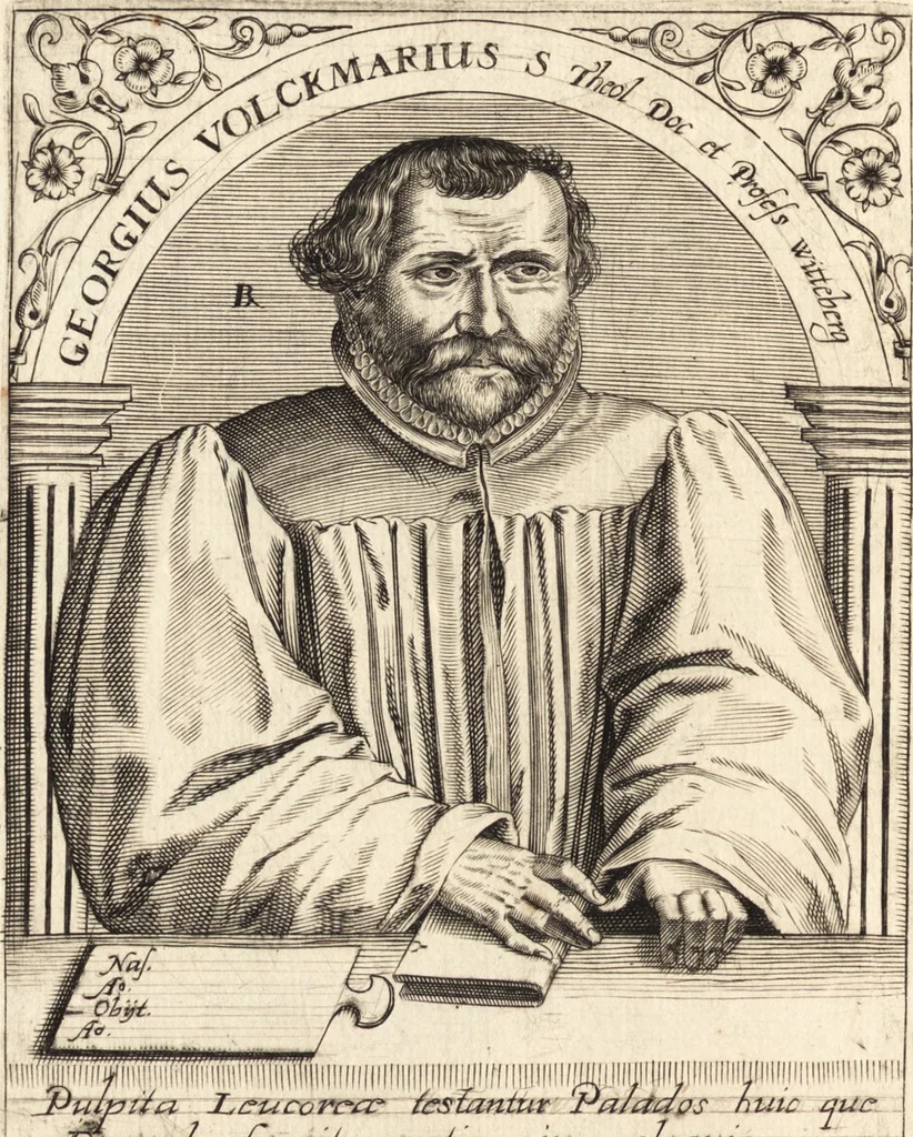 An illustration from Icones qvinqvaginta virorvm illustrium, doctrina & eruditione praestantium, 1597, leaf 453