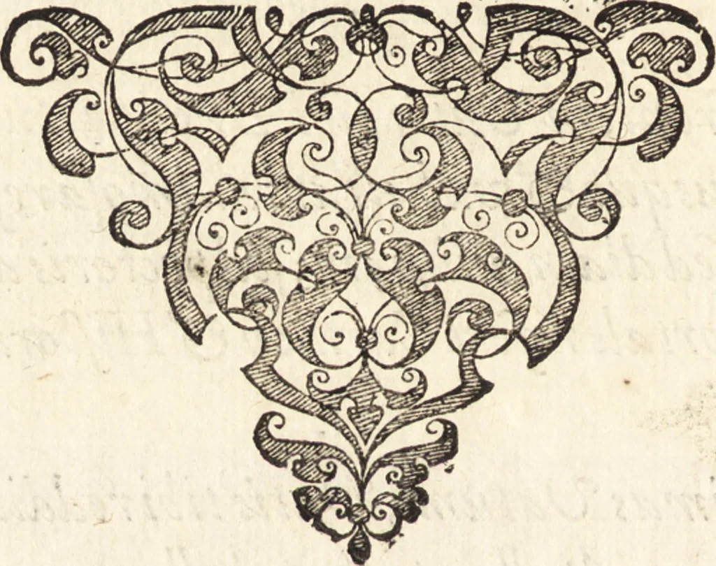 An illustration from Icones qvinqvaginta virorvm illustrium, doctrina & eruditione praestantium, 1597, leaf 49