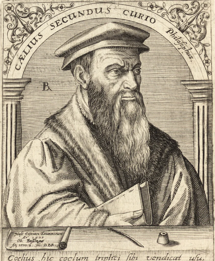 An illustration from Icones qvinqvaginta virorvm illustrium, doctrina & eruditione praestantium, 1597, leaf 513