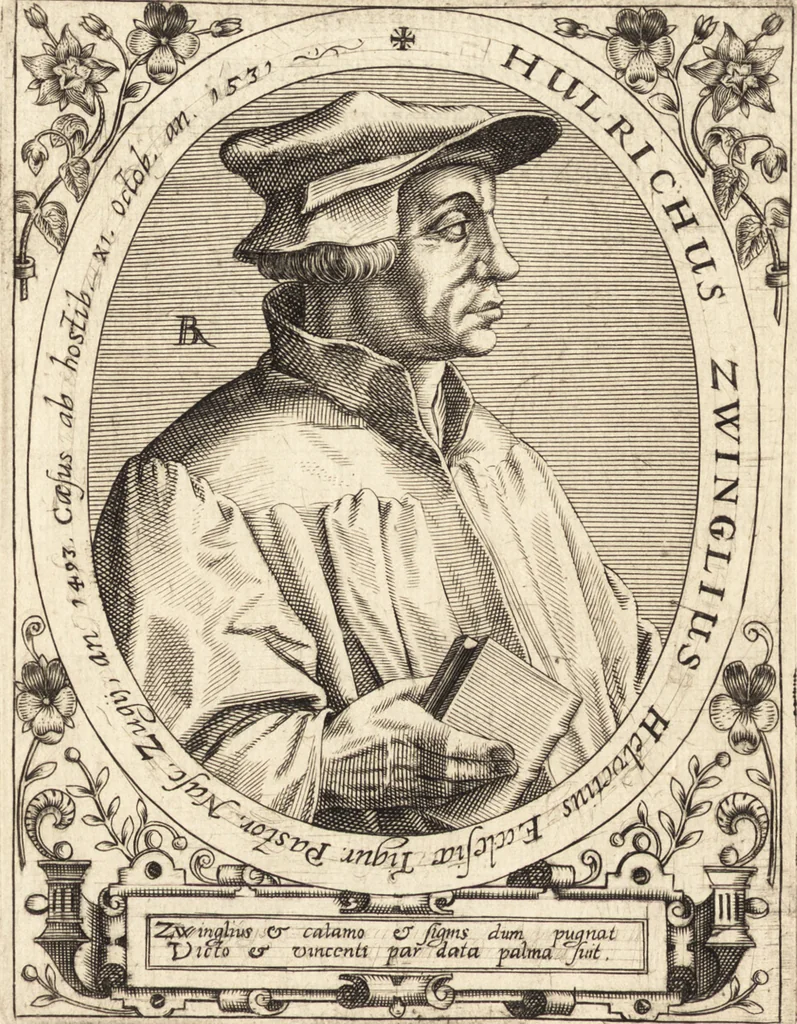 An illustration from Icones qvinqvaginta virorvm illustrium, doctrina & eruditione praestantium, 1597, leaf 519