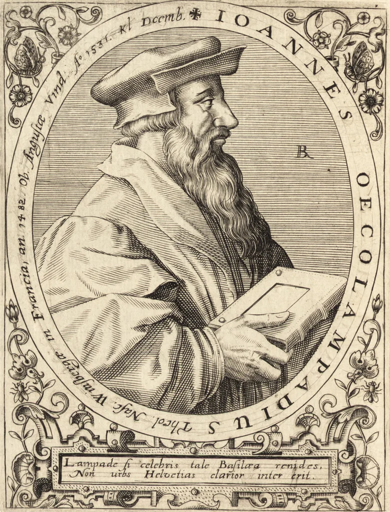 An illustration from Icones qvinqvaginta virorvm illustrium, doctrina & eruditione praestantium, 1597, leaf 551