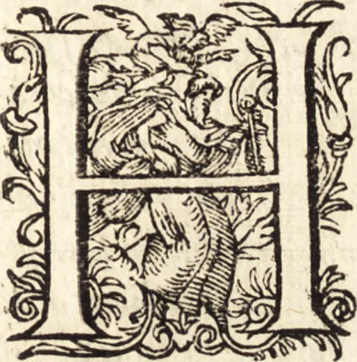An illustration from Icones qvinqvaginta virorvm illustrium, doctrina & eruditione praestantium, 1597, leaf 570