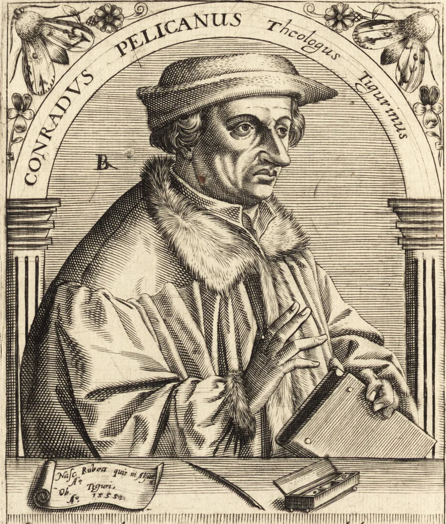 An illustration from Icones qvinqvaginta virorvm illustrium, doctrina & eruditione praestantium, 1597, leaf 593