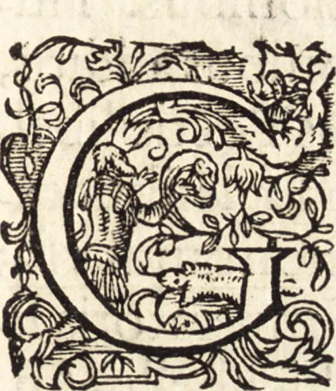 An illustration from Icones qvinqvaginta virorvm illustrium, doctrina & eruditione praestantium, 1597, leaf 638