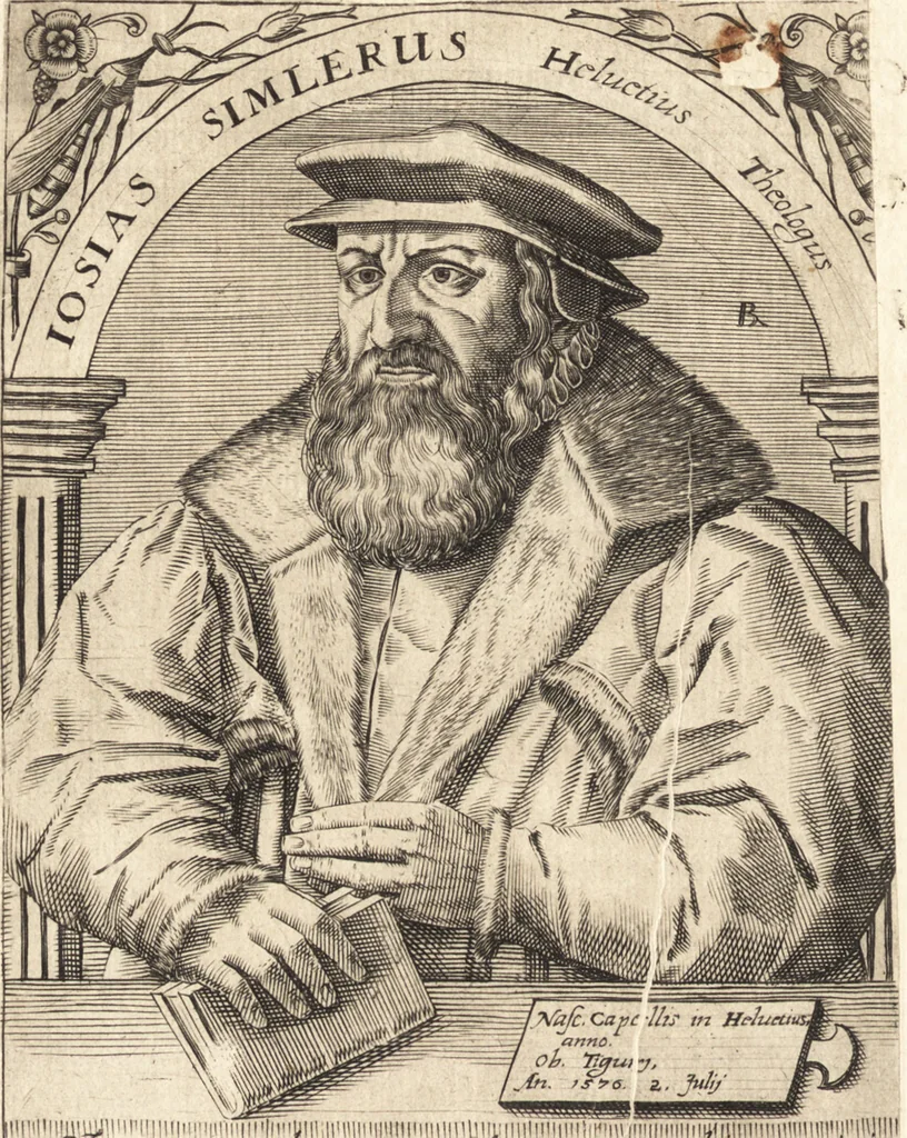 An illustration from Icones qvinqvaginta virorvm illustrium, doctrina & eruditione praestantium, 1597, leaf 657