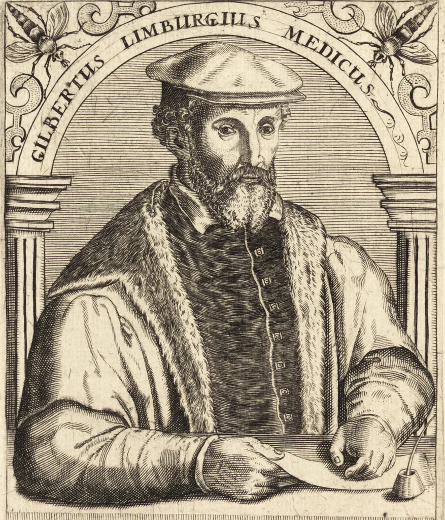 An illustration from Icones qvinqvaginta virorvm illustrium, doctrina & eruditione praestantium, 1597, leaf 677