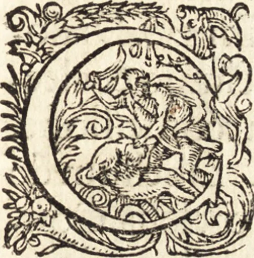 An illustration from Icones qvinqvaginta virorvm illustrium, doctrina & eruditione praestantium, 1597, leaf 690