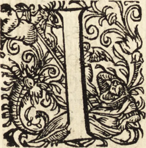 An illustration from Icones qvinqvaginta virorvm illustrium, doctrina & eruditione praestantium, 1597, leaf 72
