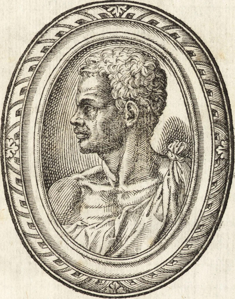 An illustration from Idea del tempio della pittvra, 1590, leaf 4