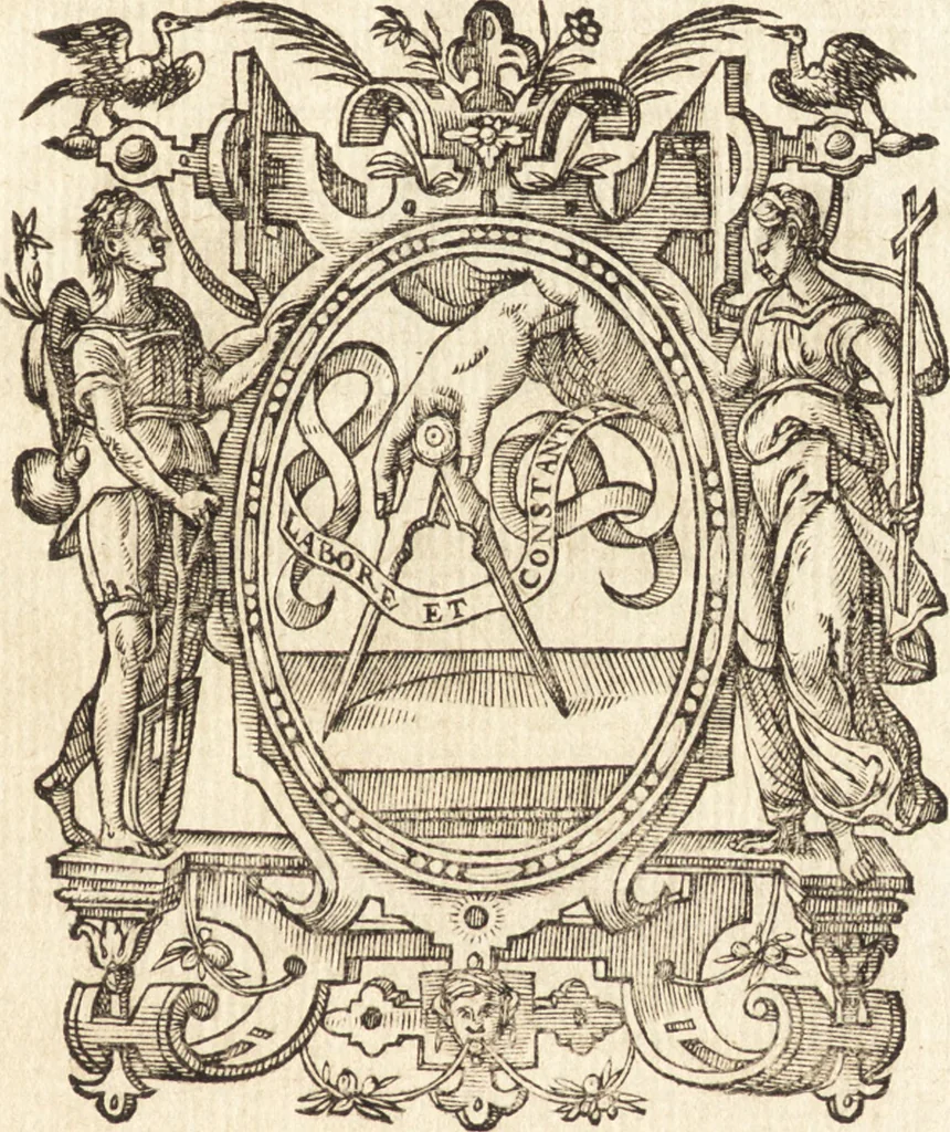 An illustration from I. LipsI Diva Virgo Hallensis : beneficia eius & miracvla fide atque ordine descripta, 1605, leaf 110