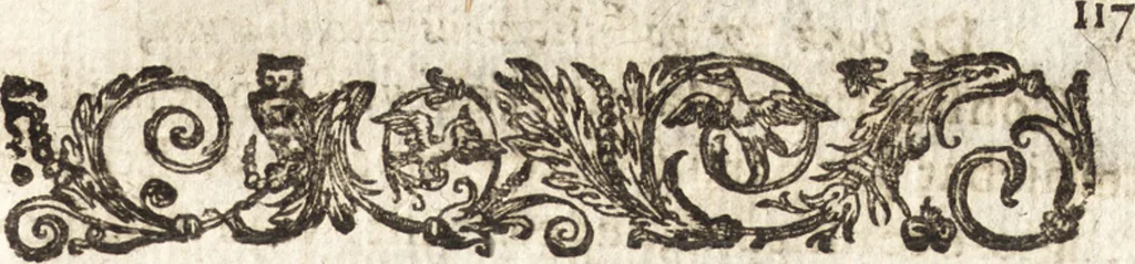 An illustration from Illustratio sacri patrimonii, seu, De bonis et possessionibus ecclesiarum : vbi agitur de veteris & nouae legis sacerdotum censibus, origine & fundatione oratoriorum, parochiarum, episcopatuum, monasteriorum, ecclesiae seruis, mancipijs, colonis, casatis, libertis, mansis, praedijs, decimis, oblationibus, primitijs iuribus episcoporum & sacerdotum, 1636, leaf 154