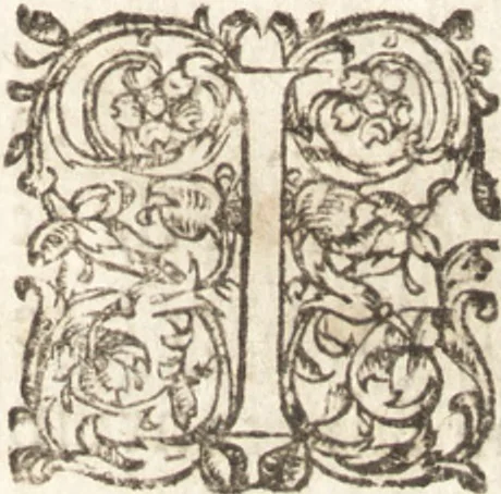 An illustration from Illustratio sacri patrimonii, seu, De bonis et possessionibus ecclesiarum : vbi agitur de veteris & nouae legis sacerdotum censibus, origine & fundatione oratoriorum, parochiarum, episcopatuum, monasteriorum, ecclesiae seruis, mancipijs, colonis, casatis, libertis, mansis, praedijs, decimis, oblationibus, primitijs iuribus episcoporum & sacerdotum, 1636, leaf 20