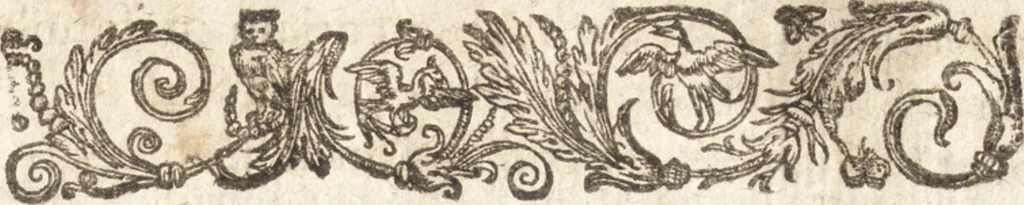 An illustration from Illustratio sacri patrimonii, seu, De bonis et possessionibus ecclesiarum : vbi agitur de veteris & nouae legis sacerdotum censibus, origine & fundatione oratoriorum, parochiarum, episcopatuum, monasteriorum, ecclesiae seruis, mancipijs, colonis, casatis, libertis, mansis, praedijs, decimis, oblationibus, primitijs iuribus episcoporum & sacerdotum, 1636, leaf 308