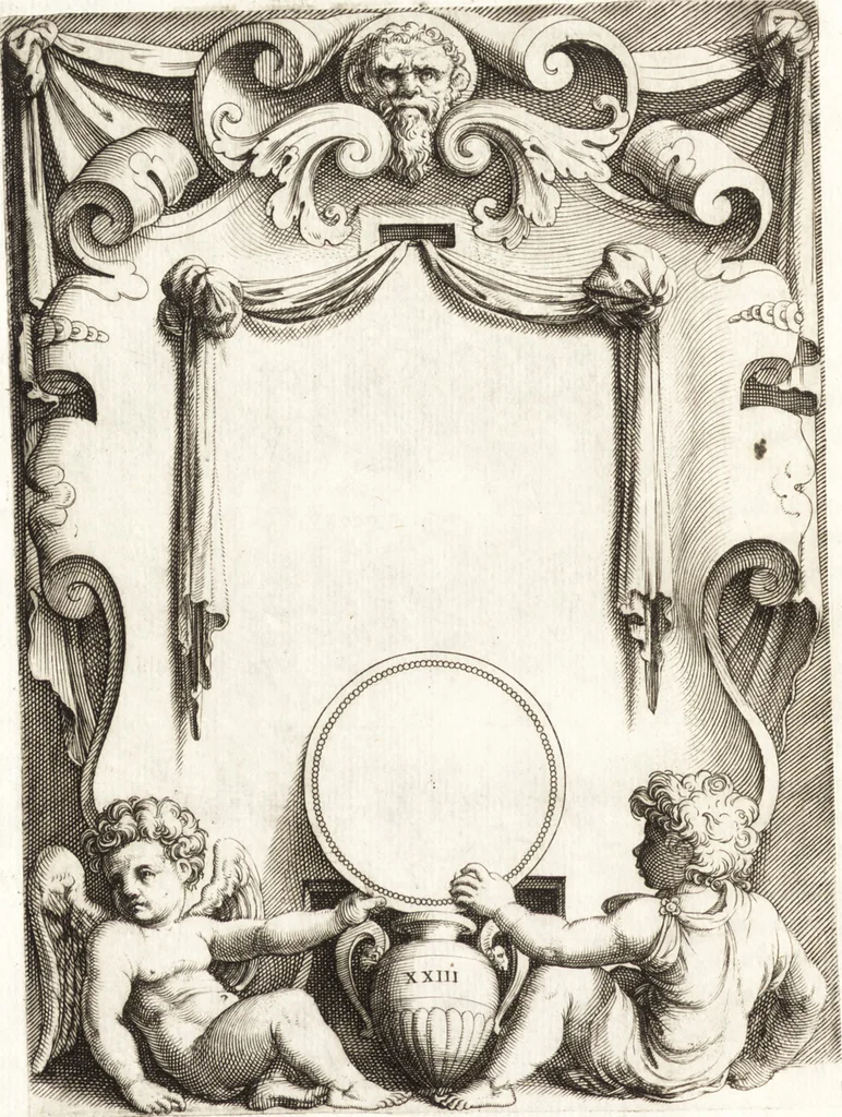 An illustration from Le imagini delle donne avgvste intagliate in istampa di rame : con le vite, et ispositioni di Enea Vico : sopra i riversi delle loro medaglie antiche, 1557, leaf 103