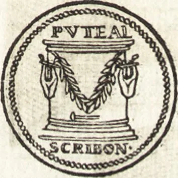 An illustration from Le imagini delle donne avgvste intagliate in istampa di rame : con le vite, et ispositioni di Enea Vico : sopra i riversi delle loro medaglie antiche, 1557, leaf 58