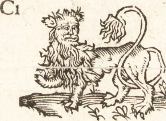 An illustration from Iordanvs Brvnvs nolanvs De vmbris idearvm : implicantibus artem quaerendi, inueniendi, iudicandi, ordinandi, & applicandi : ad internam scripturam, & non vulgares per memoriam operationes explicatis, 1582, leaf 187