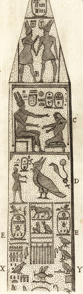 An illustration from La istoria universale : provata con monumenti, e figurata con simboli de gli antichi, 1697, leaf 131