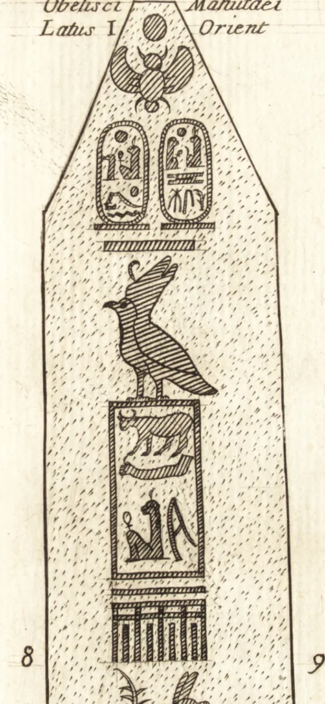 An illustration from La istoria universale : provata con monumenti, e figurata con simboli de gli antichi, 1697, leaf 133