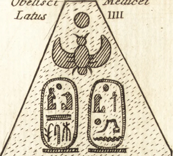An illustration from La istoria universale : provata con monumenti, e figurata con simboli de gli antichi, 1697, leaf 133