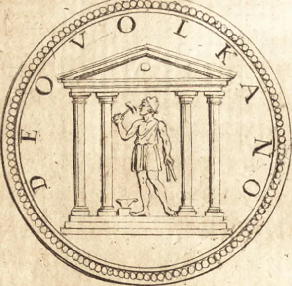 An illustration from La istoria universale : provata con monumenti, e figurata con simboli de gli antichi, 1697, leaf 159
