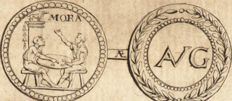 An illustration from La istoria universale : provata con monumenti, e figurata con simboli de gli antichi, 1697, leaf 189