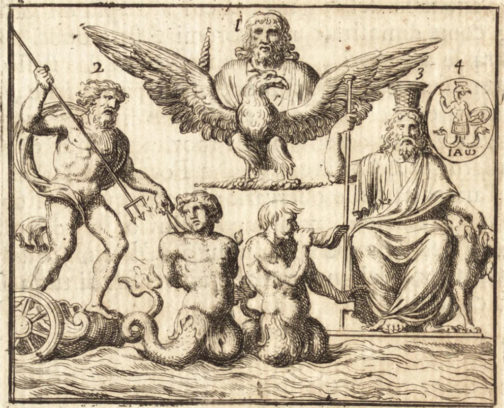 An illustration from La istoria universale : provata con monumenti, e figurata con simboli de gli antichi, 1697, leaf 229