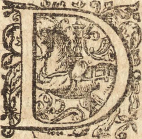 An illustration from Ivsti LipsI de crvce libri tres : ad sacram profanámque historiam vtiles : vnà cum notis, 1606, leaf 38