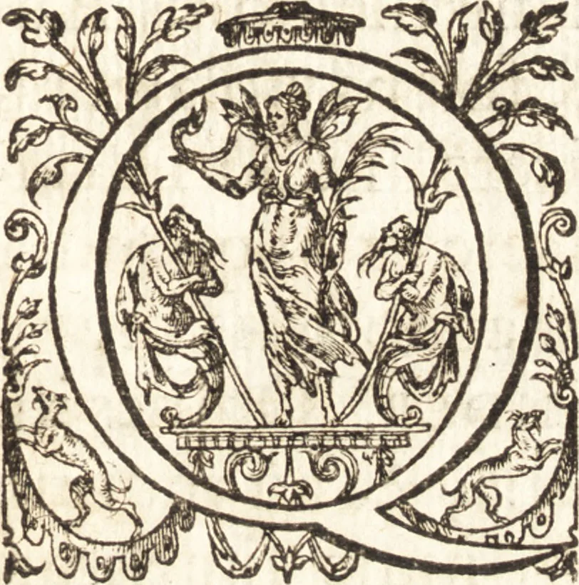 An illustration from Ivsti LipsI De militia Romana libri qvinqve : commentarivs ad Polybivm, 1602, leaf 10