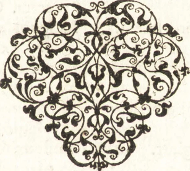 An illustration from Ivsti LipsI Diva Sichemiensis, siue, Aspricollis : noua eius beneficia & admiranda, 1606, leaf 10