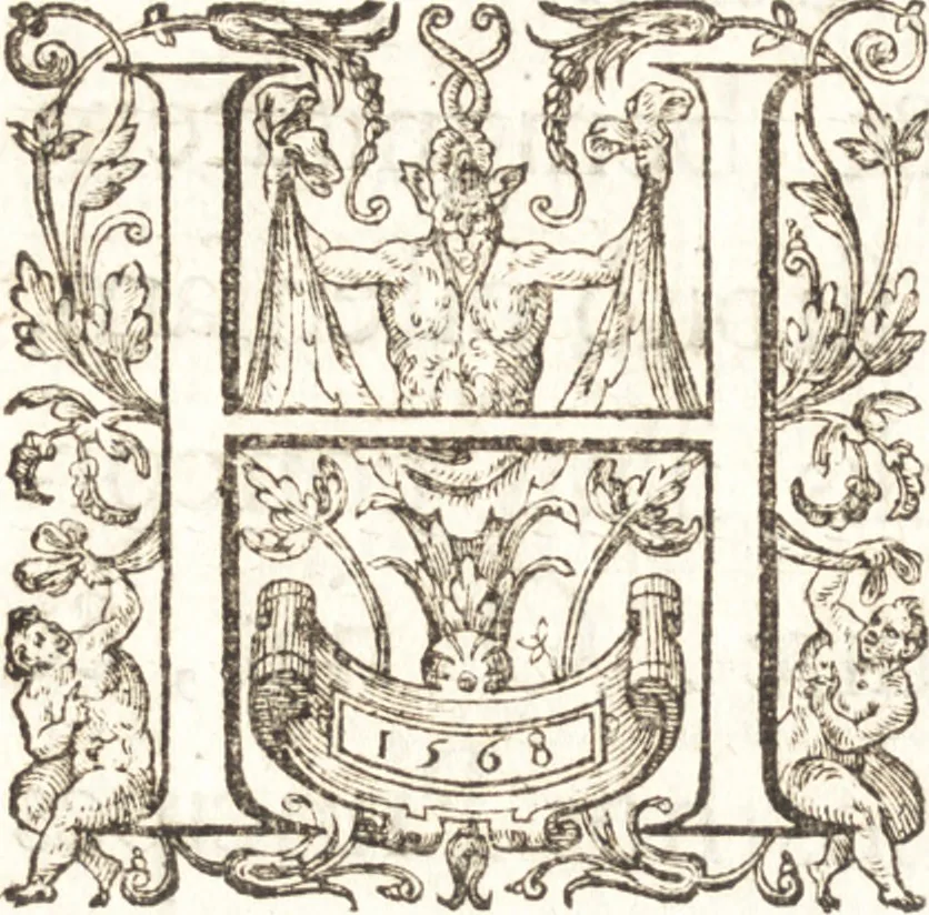 An illustration from Ivsti LipsI Diva Sichemiensis, siue, Aspricollis : noua eius beneficia & admiranda, 1606, leaf 9