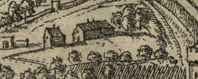 An illustration from Ivsti LipsI Lovanivm, id est, Opidi et academiæ eivs descriptio, libri tres, 1610, leaf 92