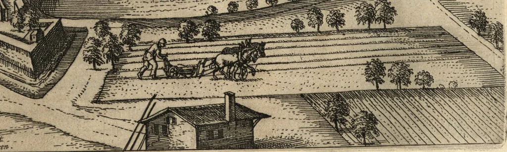 An illustration from Ivsti LipsI Lovanivm, id est, Opidi et academiæ eivs descriptio, libri tres, 1610, leaf 92
